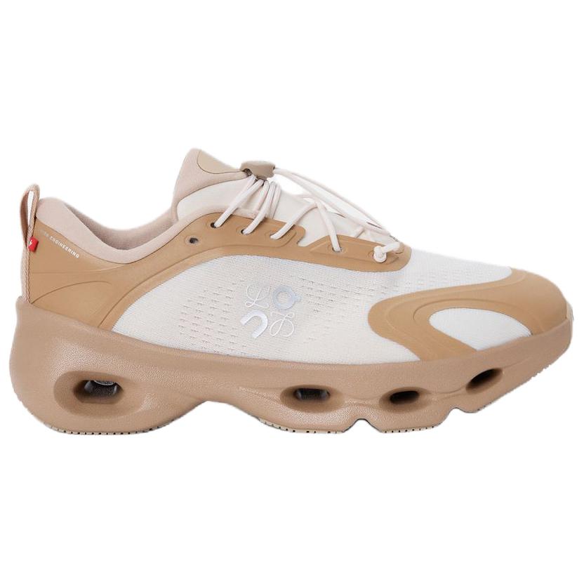 On Running, Collaboration Cloudsolo Low top повседневные туфли Women's LOEWE, бежевый/коричневый — фото 3
