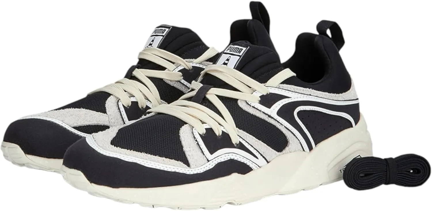 PUMA - кожаные кроссовки Blaze of Glory для мужчин и женщин, белый/черный — фото 3