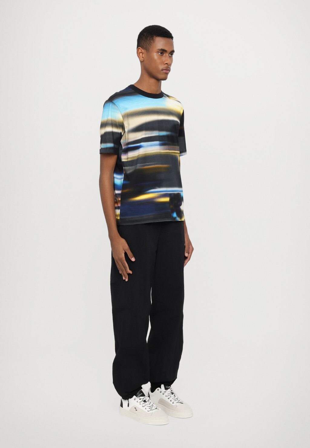 

Футболка с принтом CASUAL FIT PS Paul Smith, темно-синий
