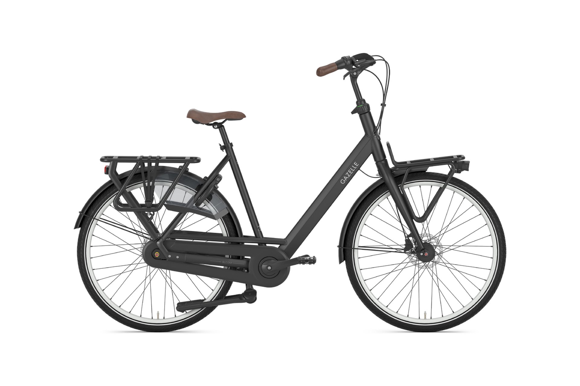 

Городской велосипед Gazelle Bloom - 28 дюймов - tiefeinsteiger - 2026, schwarz | black / matt