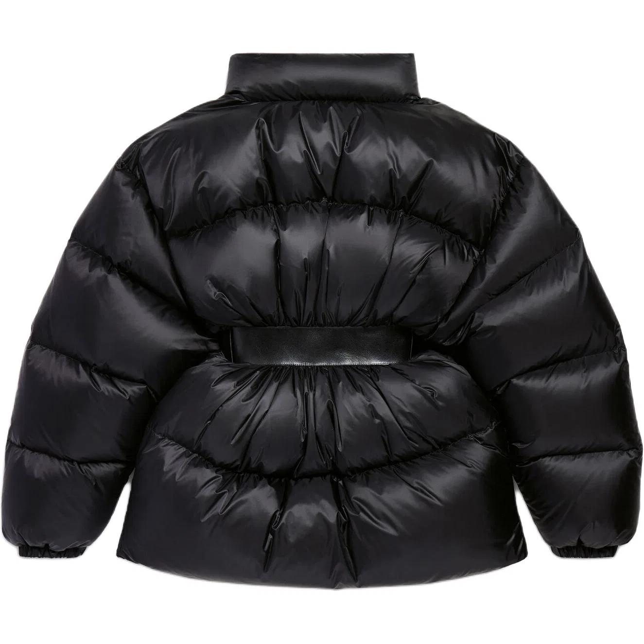Куртка Hourglass с поясом Balenciaga, Black — фото 2