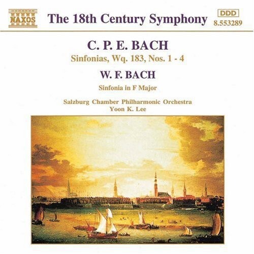 

CD диск Bach, C.P.E. / Bach, W.F. / Lee / Salzburg Chamber: Sinfonias 1-4