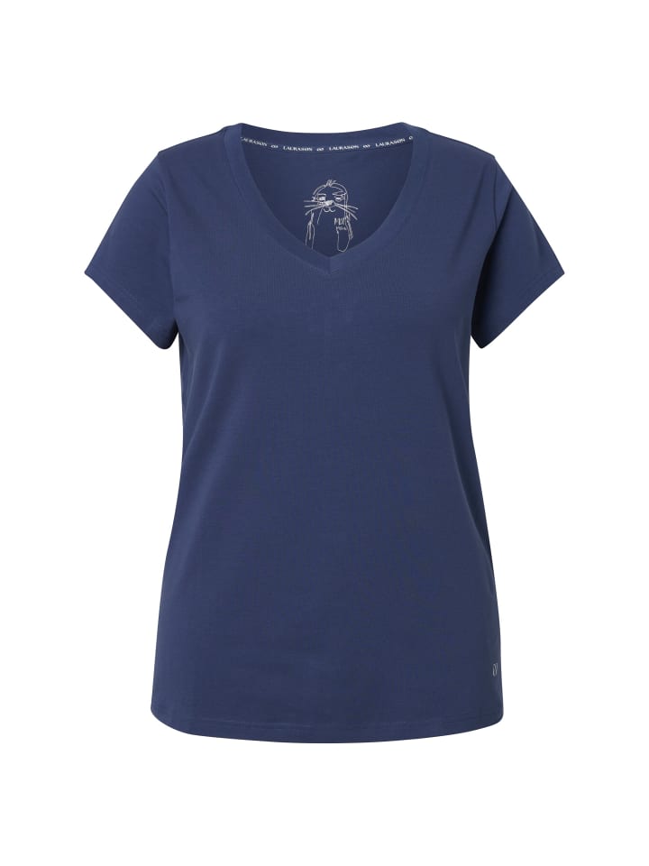 

Футболка LAURASØN, цвет navyblau