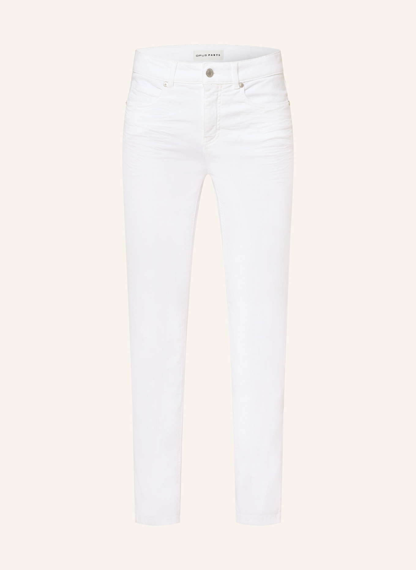 

Прямые джинсы melly base Opus Pants, белый