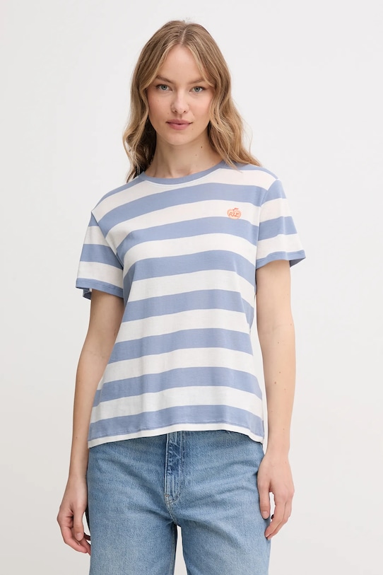 

Хлопковая футболка Pepe Jeans, синий
