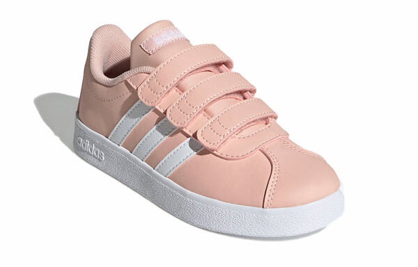 Кроссовки vl court 2.0 обувь Adidas, розовый — фото 3