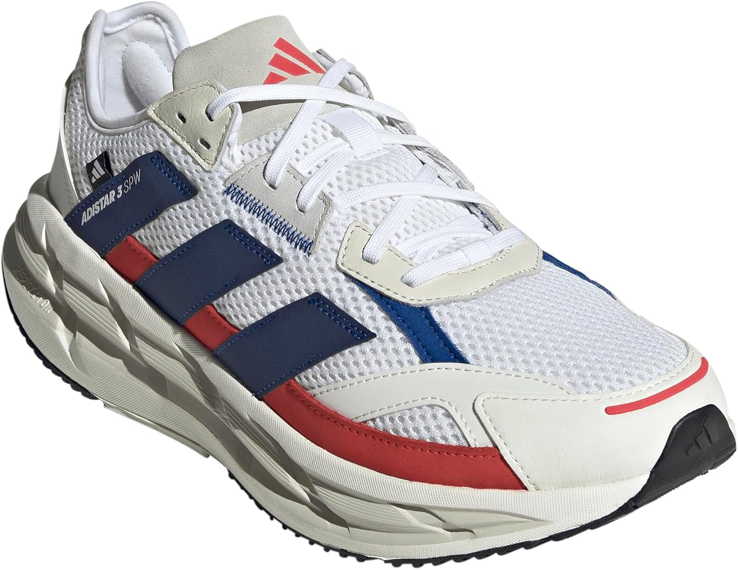 Мужские кроссовки Adidas Adistar 3, белый/синий/светло-белый — фото 2