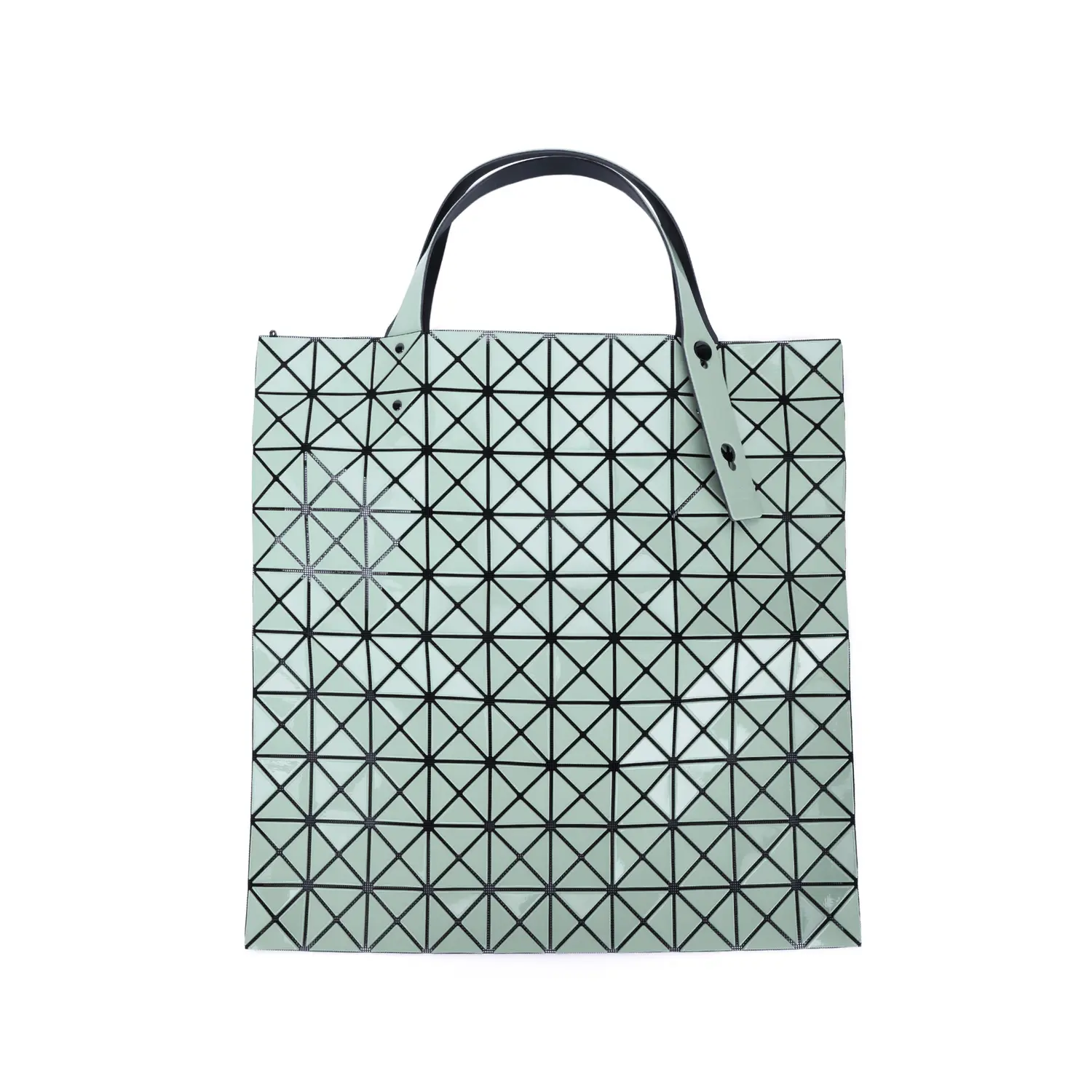 

ISSEY MIYAKE Прозрачная ПВХ сумка через плечо унисекс зеленая