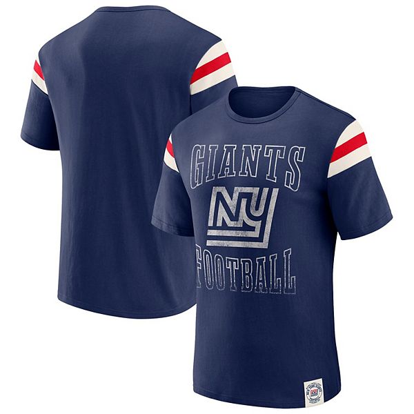 

Футболка мужская royal new york giants с принтом и полосой на плече Darius Rucker Collection By Fanatics