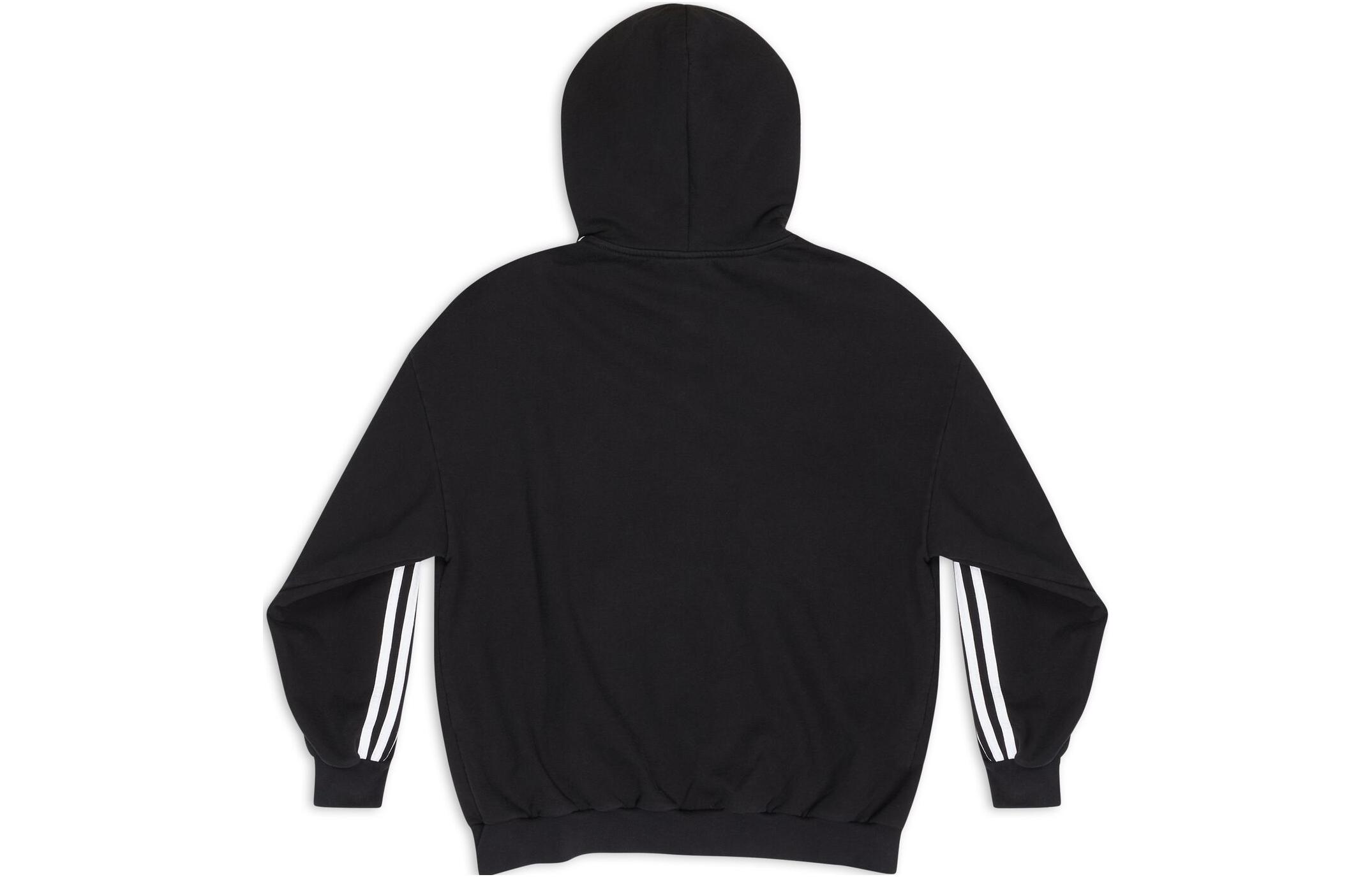 Худи на молнии Adidas X, размер S Balenciaga, черный — фото 4