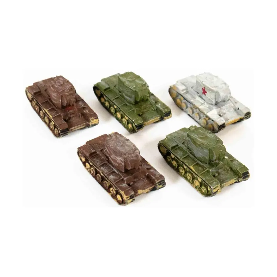 

КВ-2 Коллекция №1, WWII Micro Armour - Russia - Loose Miniatures (1:285)