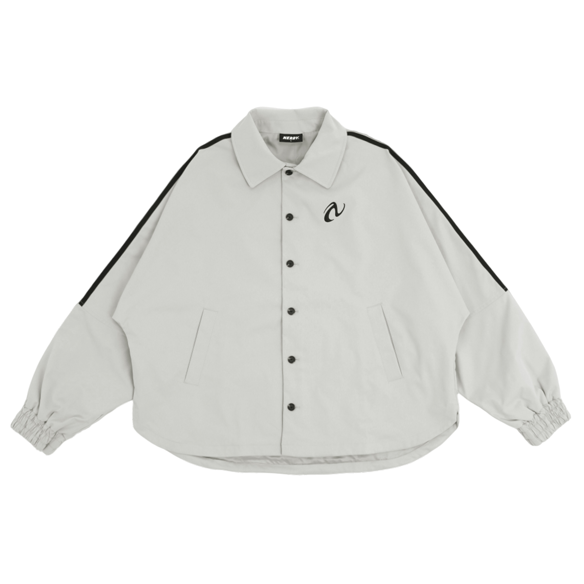 

Nerdy Куртка SS24 унисекс светло-серая, Light Gray