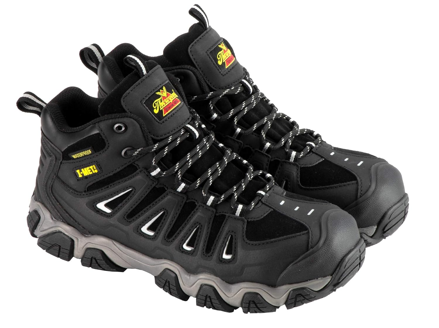 

Мужские ботинки Thorogood 804-6490 Crosstrex I-MET2, черные - размер 12 M