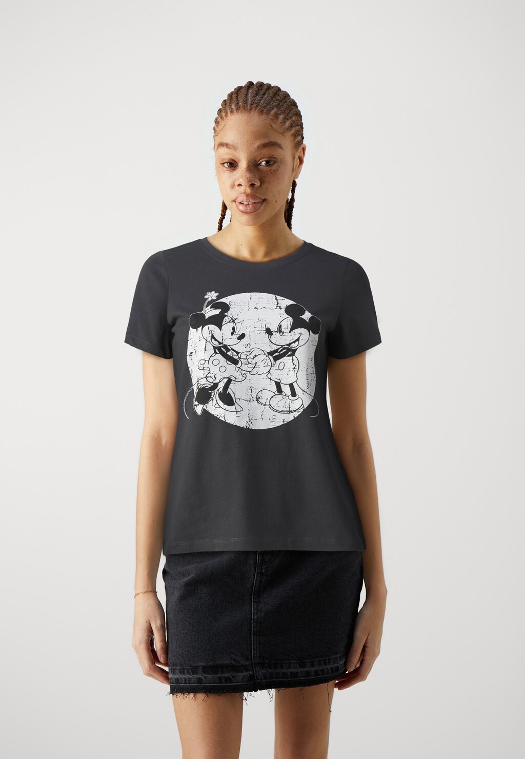 

Футболка с набивным рисунком Onlmickey Minnie Old ONLY, фантом