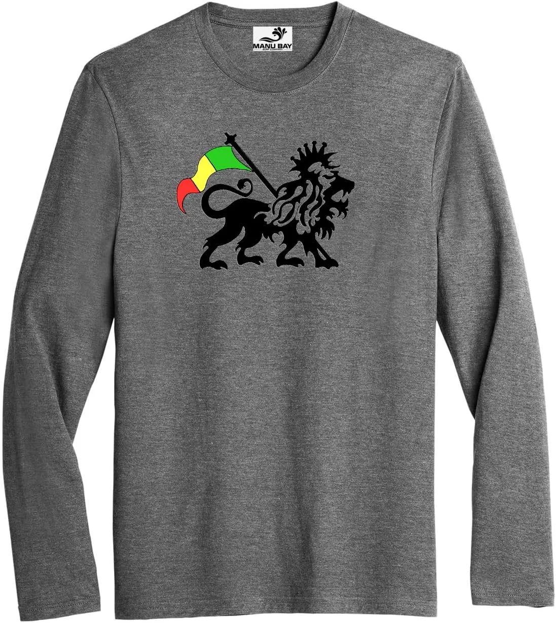 

Футболка с длинным рукавом Rasta Lion Moisture-Wicking Triblend Yoga Clothing For You
