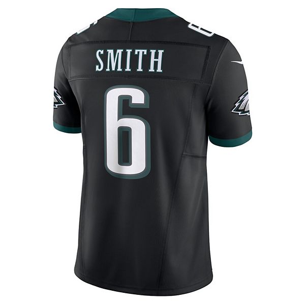 Мужская черная футболка Philadelphia Eagles Alternate Vapor FUSE Limited Devonta Smith Nike — фото 4
