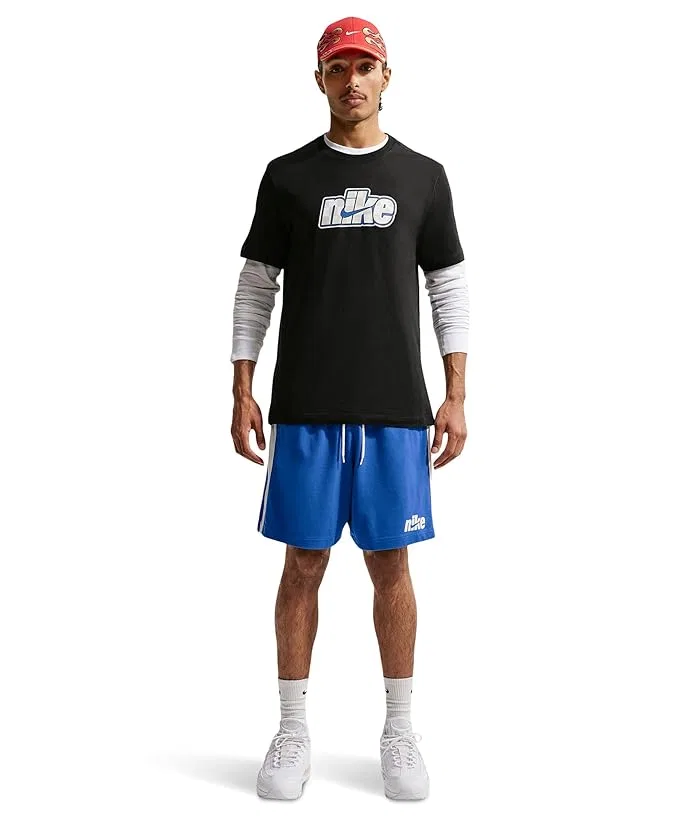 Футболка классическая Sportswear T-Shirt Nike, Black — фото 2