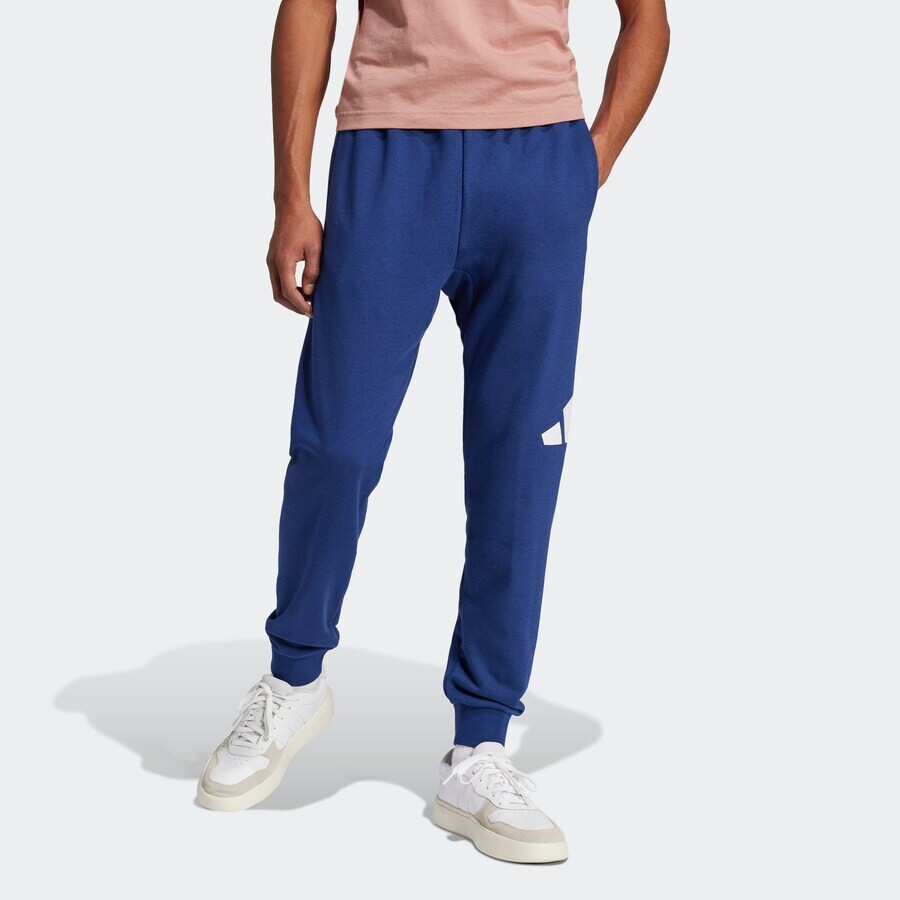 Длинные брюки ADIDAS SPORTSWEAR Tapered Workout Pants, синий — фото 2