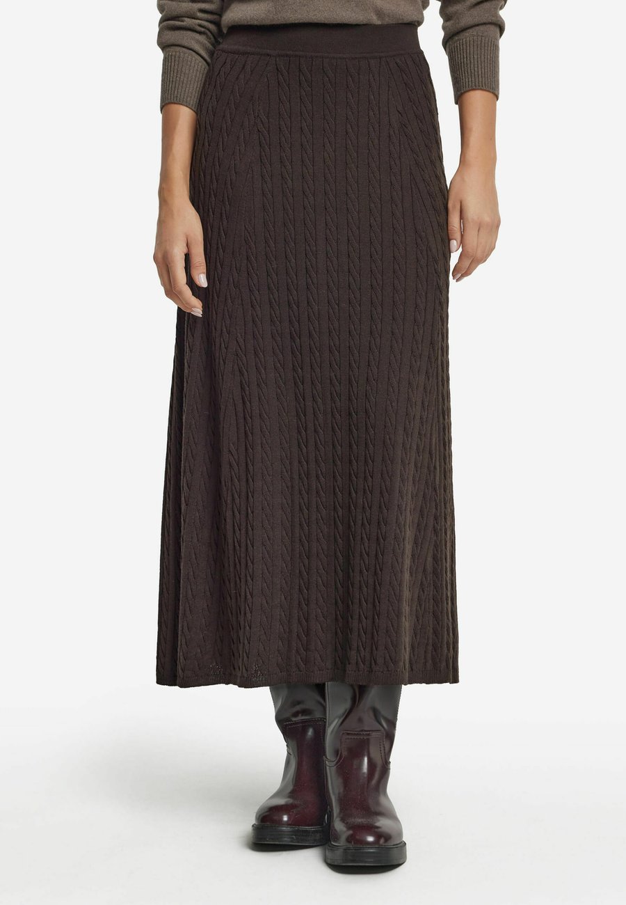 

Юбка Falconeri A-line skirt, Braun -Fondente/Dark Brown