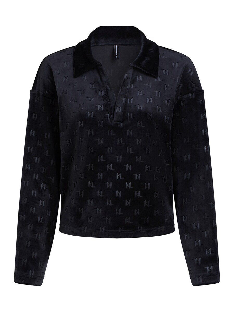 

Лонгслив Karl Lagerfeld, Black