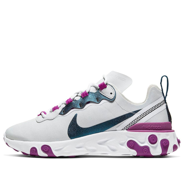 

Кроссовки react element 55 se Nike, серый