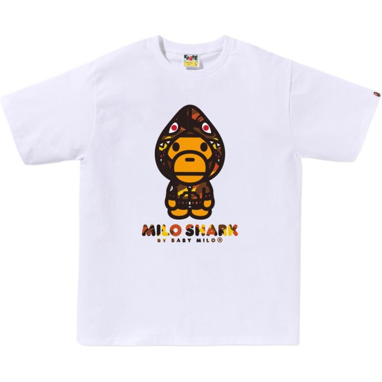 

Футболка FW25 мужская A BATHING APE, белый/камуфляж