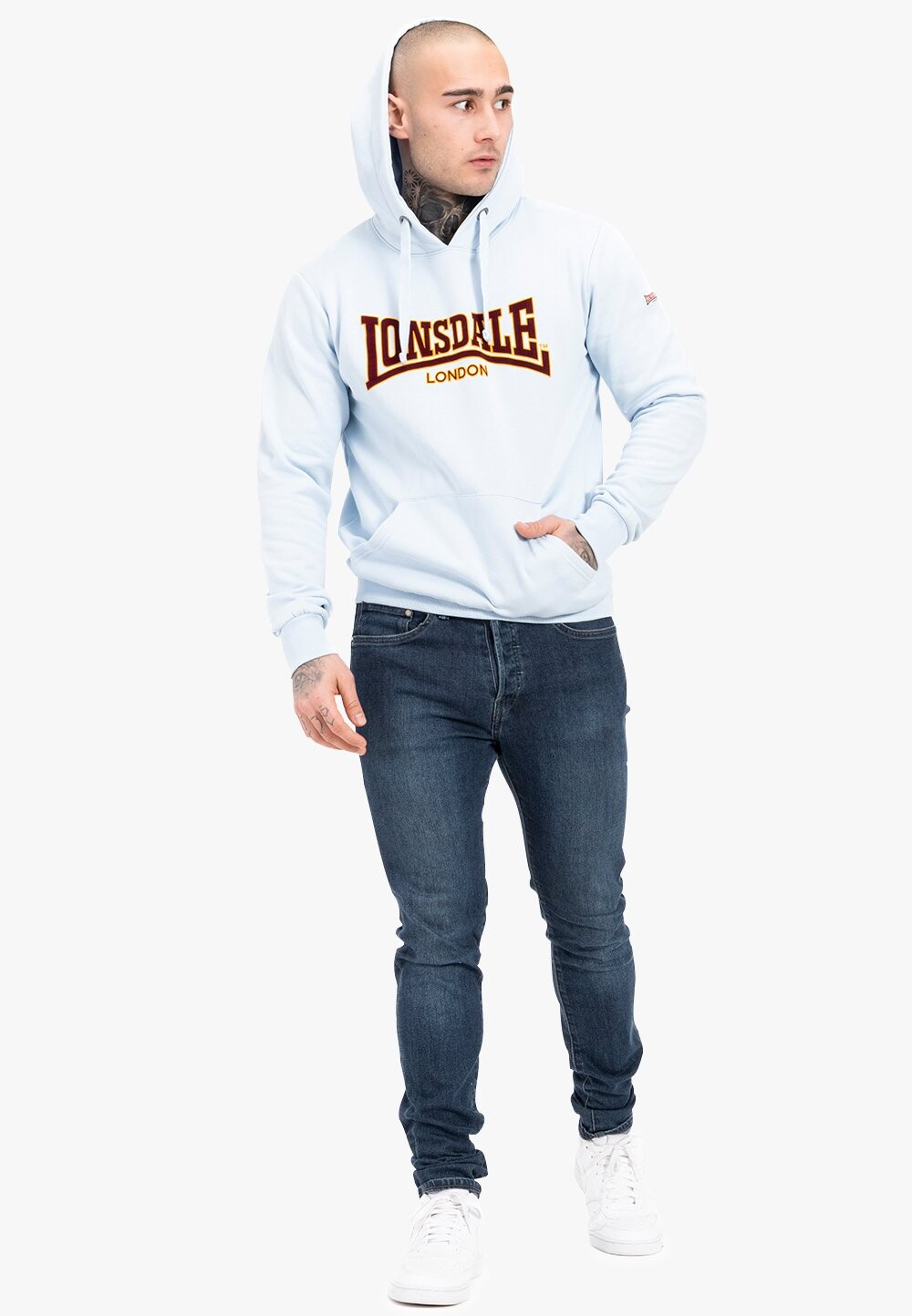 

Толстовка с капюшоном CLASSIC Lonsdale, синий