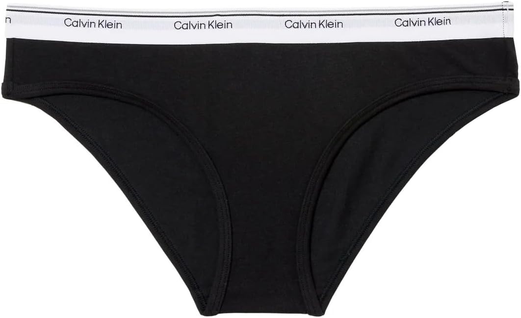 Комплект трусов Calvin Klein  Cotton Soft Stretch, 3 предмета, черный/белый/серый — фото 2
