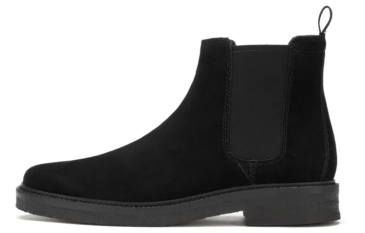 Clarks Ботинки челси из спилка кожи Artisan Collection черные