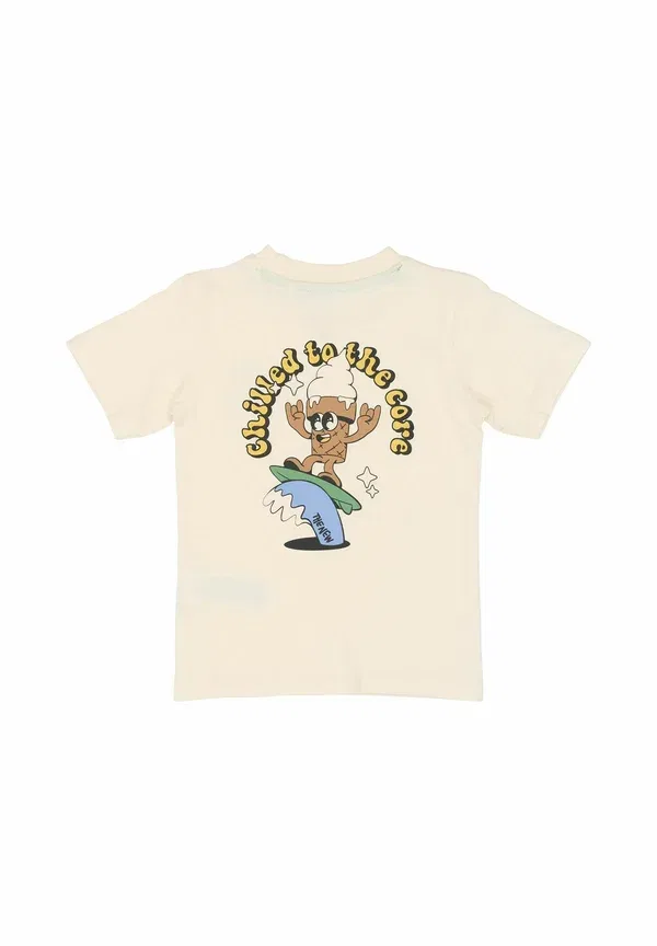 Футболка с принтом Ttab tee print t-shirt The New Siblings, гардения — фото 2