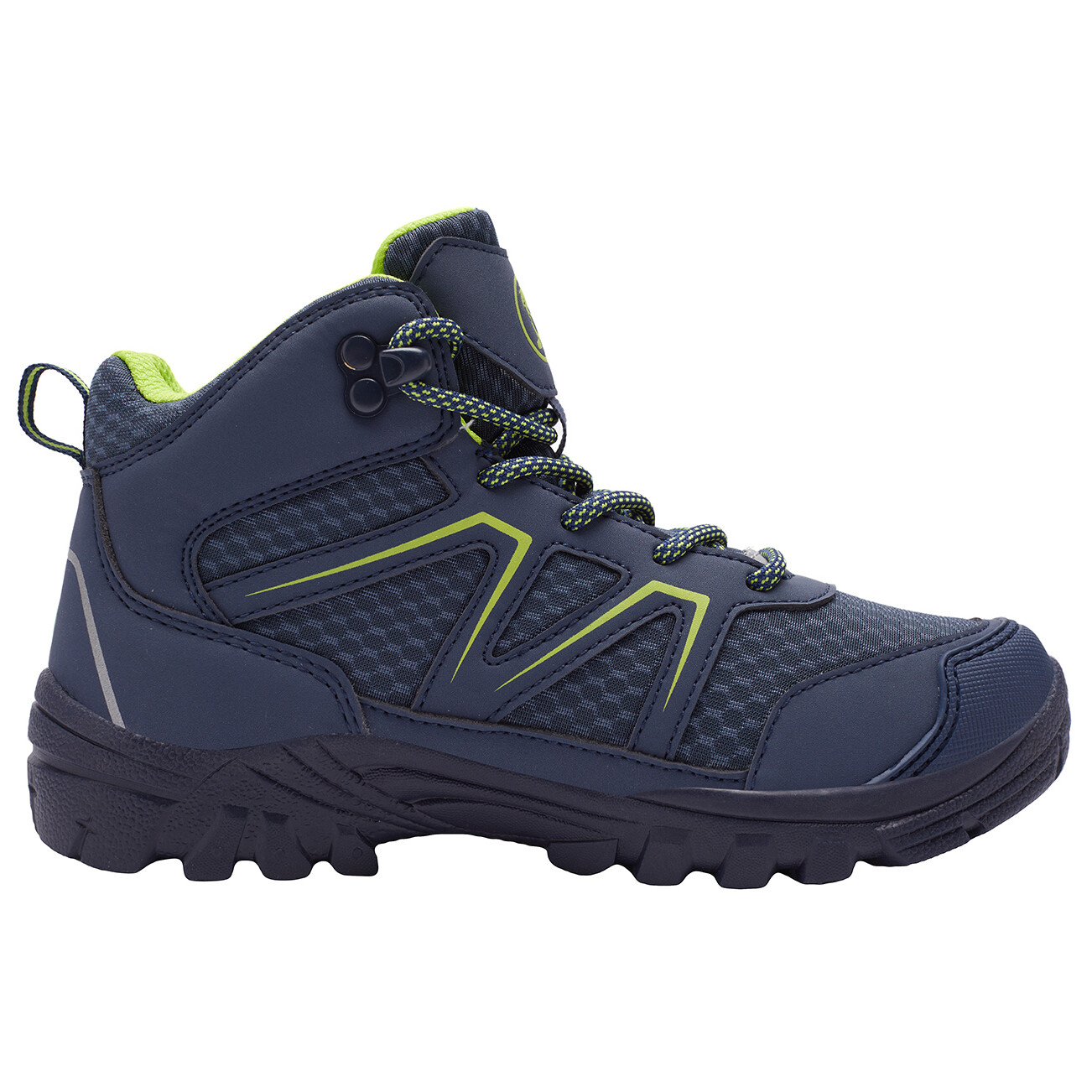 

Ботинки для прогулки Trollkids Kid's Skarvan Hiker Mid, цвет Navy/Lime