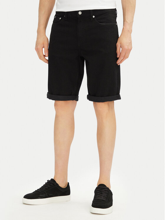 

Облегающие джинсовые шорты J30J327514 Calvin Klein Jeans, черный