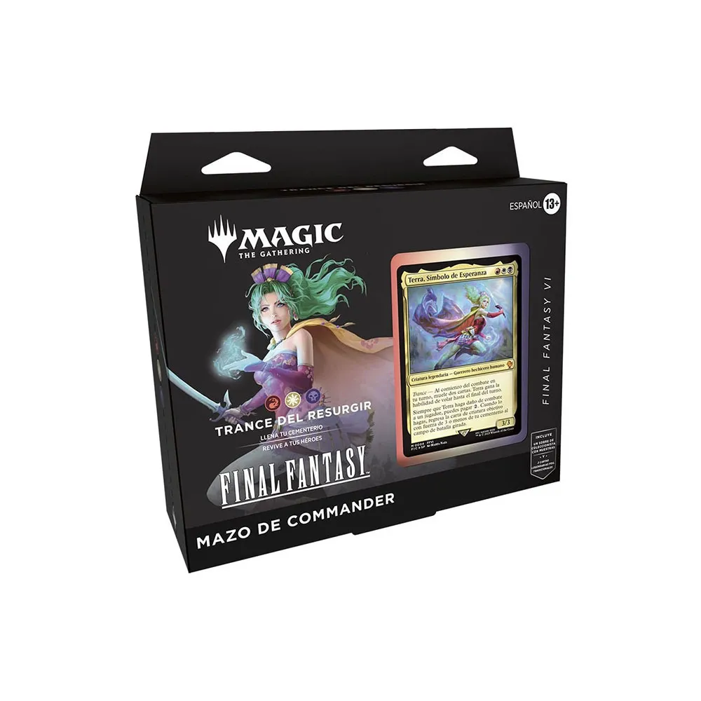 

Коллекционные карточки Wizards Of The Coast MTG Final Fantasy-Commander Deck (ES), мультиколор