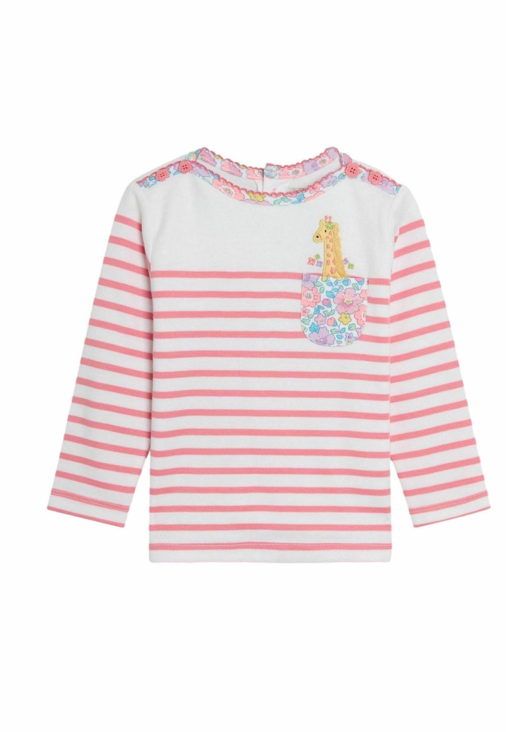 

Футболка с длинным рукавом REGULAR FIT JoJo Maman Bébé, фуксия