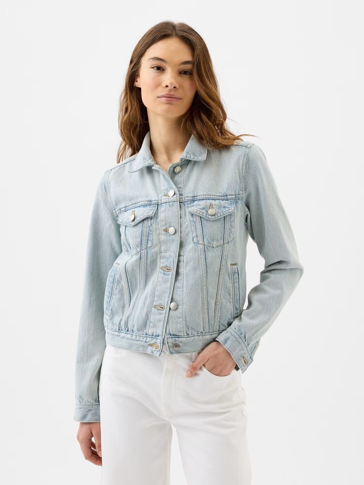 

Джинсовая куртка Gap, синий