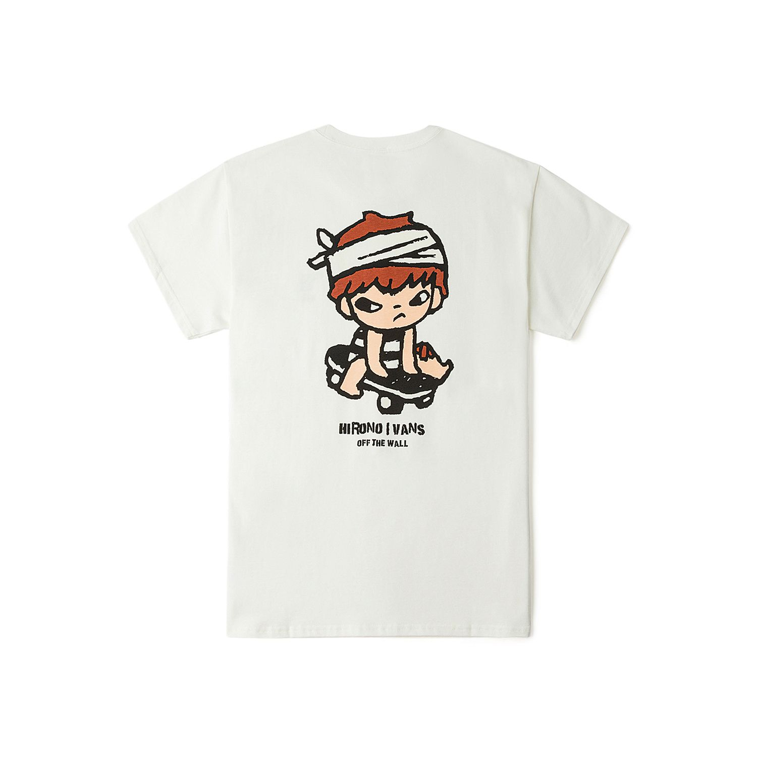 

Футболка женская x HIRONO SS24 цвета экрю Vans, Ecru