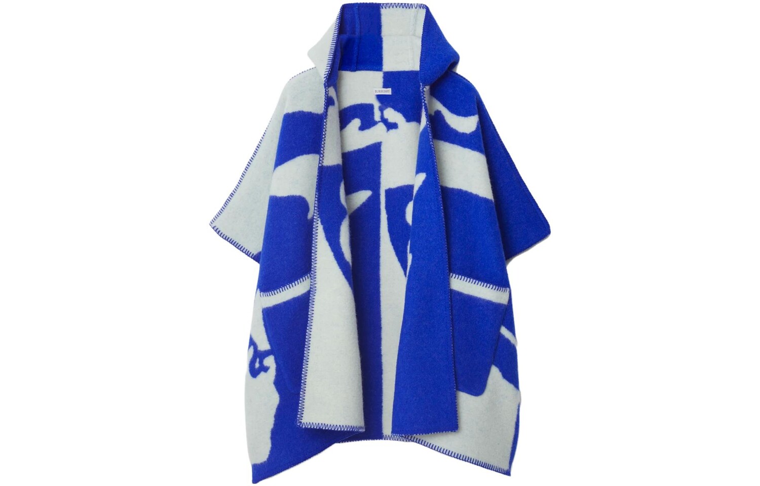 

Плащ женский синий Burberry