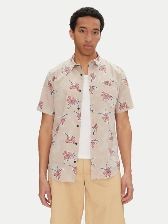 

Рубашка обычного кроя Apero Classic EQYWT04605 Quiksilver, бежевый