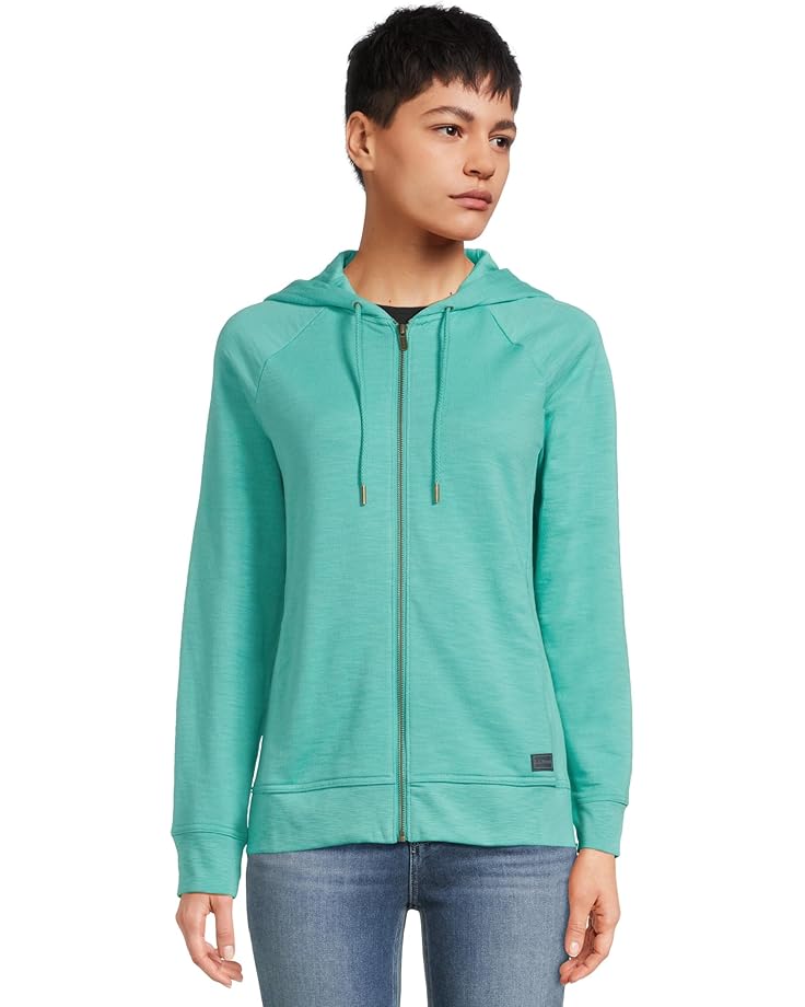 

Худи L.L.Bean Peaks Island Full-Zip Hoodie, цвет Glacial Teal