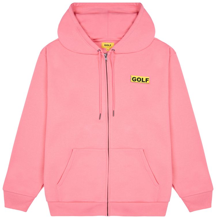 

Худи GOLF WANG Collage Zip Up Hoodie 'Pink', розовый