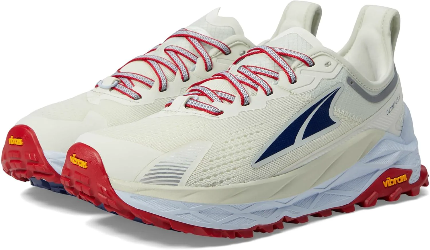 Мужские кроссовки Altra Olympus 5 Hike Low GTX, белый/светло-голубой — фото 2