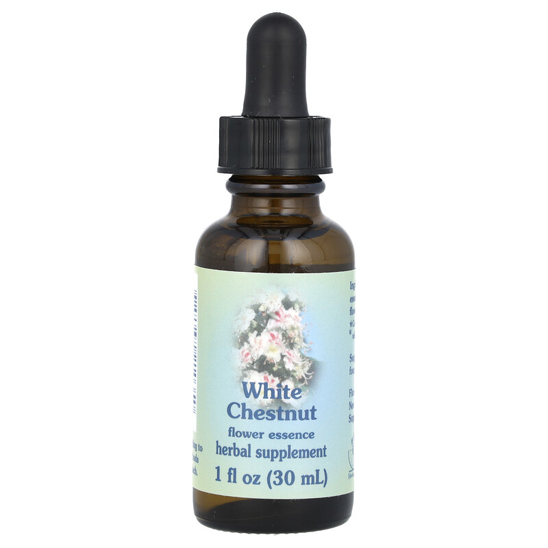 

Flower Essence Services, белый каштан, цветочная эссенция, 30 мл (1 жидк. унция)