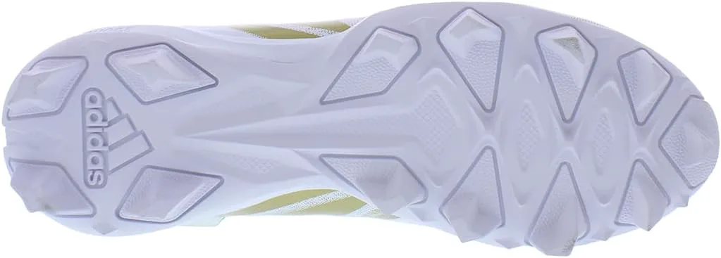 Футбольные бутсы Adidas Men's Freak Spark MD 23, белый/металлик — фото 4