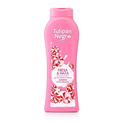 

Black Tulip Гель для душа с ароматом клубники и сливок 720 мл Tulipan Negro