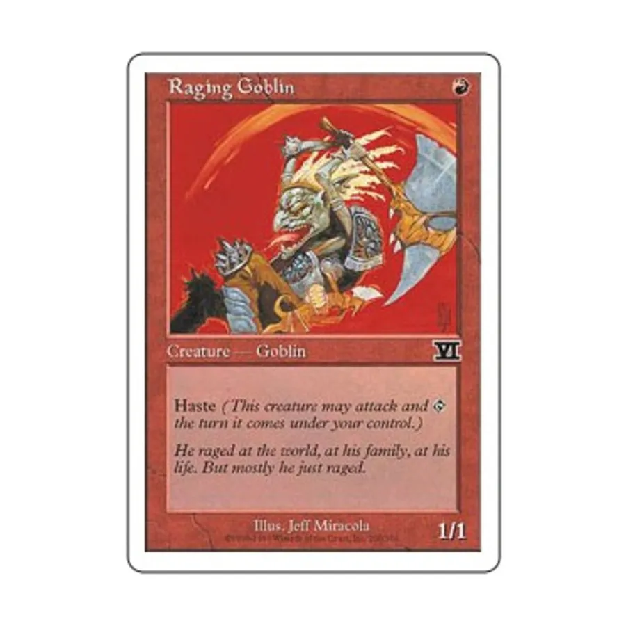 

CCG Бешеный гоблин (клавиша C), MTG - 6th Edition (Classic)
