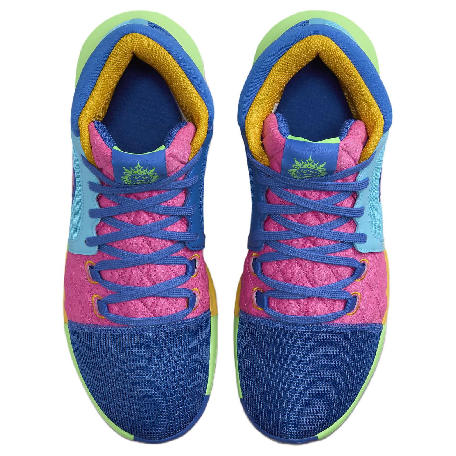 Футболка Nike Lebron 8 Witness I Promise School Синяя Розовая — фото 4