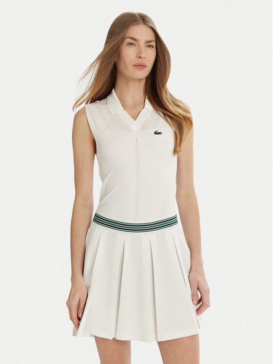

Техническая футболка облегающего кроя PF0614 Lacoste, белый