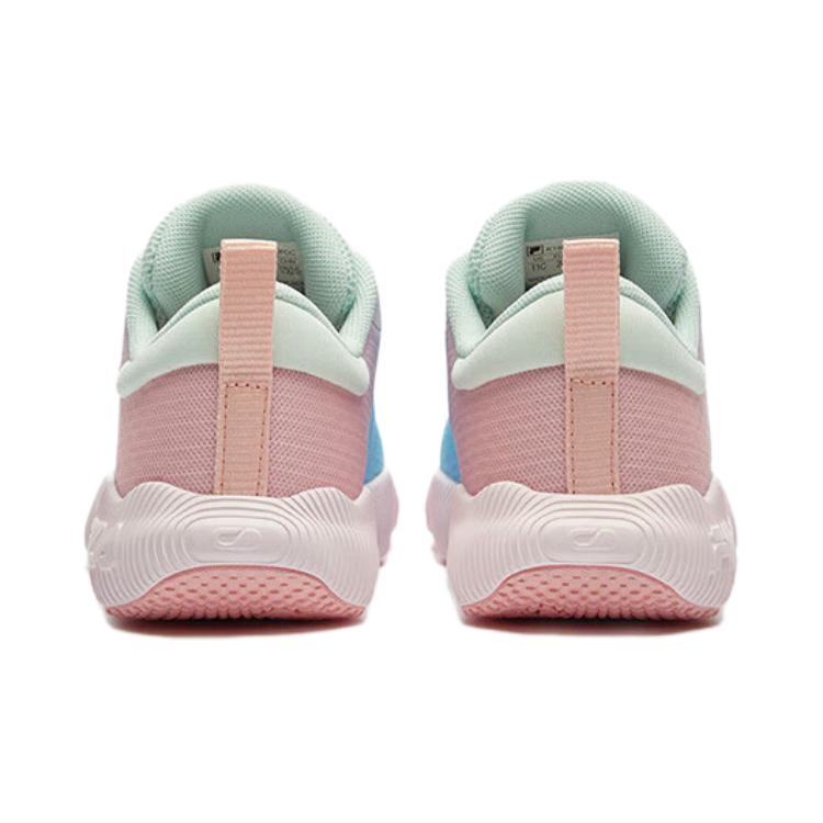 FILA KIDS Низкие детские кроссовки BOA, синие, розовые, для детей от 3 до 7 лет — фото 4