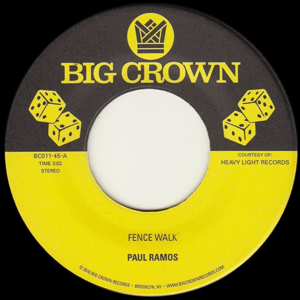 

Виниловая пластинка LP Fence Walk / Funky Resurgence (7") - Paul Ramos, Ulysses Crockett
