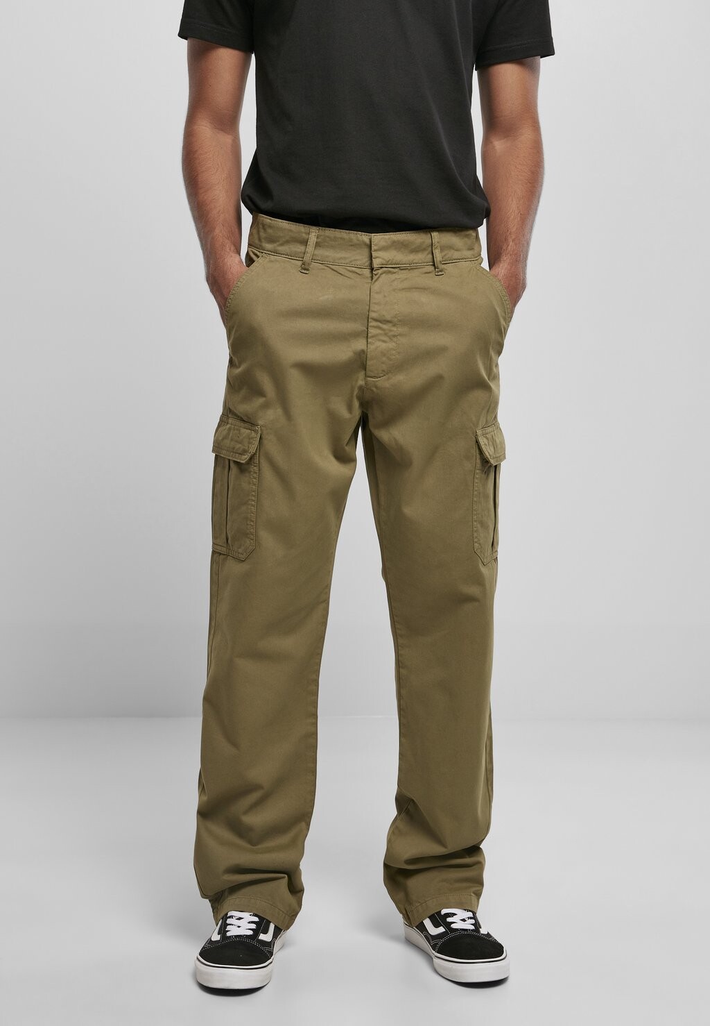 

Брюки карго Straight Leg Urban Classics, цвет tiniolive